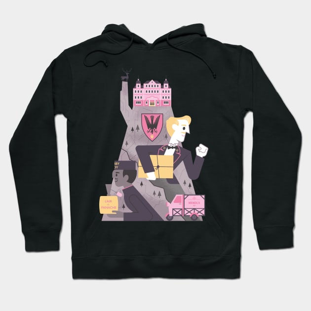 The Grand Budapest Hotel Hoodie by wharton